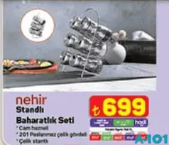 NEHİR STANDLI BAHARATLIK SETİ NEHİR STANDLI BAHARATLIK SETİ